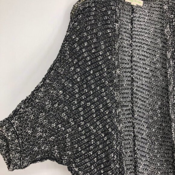 Staring at Stars charcoal grey marled cardigan open style size S - Picture 7 of 12